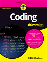 Coding For Dummies by Nikhil Abraham, 2016.pdf